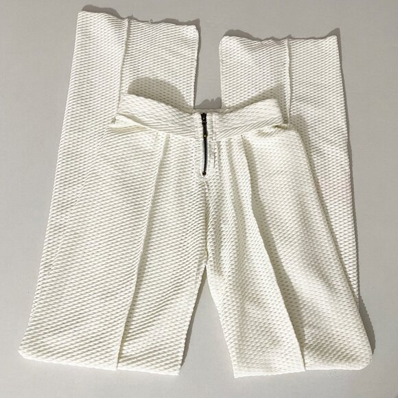 Vintage Sherry Nikka Leisure Couture White Summer Pants & Top Set EUC - Picture 8 of 11